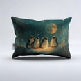 thumbnail image 3 of REALIN Arctic Night View Penguin Bedding Cartoon Cute Penguin Duvet Cover Set Girl Boy Kids Bed Sets 3/4PCS Quilt Covers/Sheets/Pillow Shams,Twin/Full/Queen/King, 3 of 6