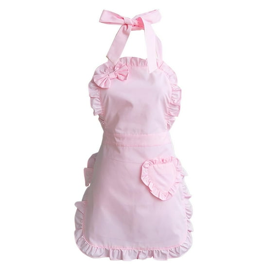 Stylish Bowknot And Roll Hem Men's Apron With Back Strap, Home Kitchen, Cooking, Baking