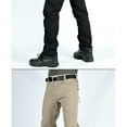 thumbnail image 3 of Htigea Men's Hiking Work Cargo Pants Lightweight Waterproof 6 Pockets Outdoor Mountain Fishing Camping Pants M-3XL, 3 of 5