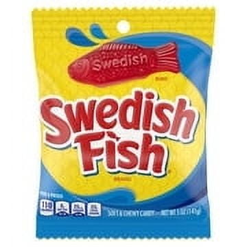 Swedish Fish Soft Candy Berry Fat Free