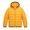 Yellow, variant on Black Boys Padded Puffer Jacket Size 11-12 Years, Kids Hooded Full Zip Winter Warm Coat with Side Pockets for Casual Outerwear Clothes