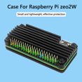 thumbnail image 3 of Peggybuy Kit de Coque en Alliage d'Aluminium pour Raspberry Pi Zero/Pi Zero 2W Boîtier de Refroidissement, 3 of 9