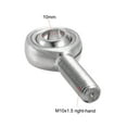 thumbnail image 3 of Unique Bargains Ssa10t / K 10mm Alésage Filetage Mâle Droit M10x1.5 Roulement d'Extrémité de Tige en Acier Inoxydable, 3 of 5