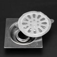 thumbnail image 4 of Disposable Mesh Drain Hair Catcher for Shower and Sink, Glass Fiber Viscose, 10 Pcs, 4 of 6