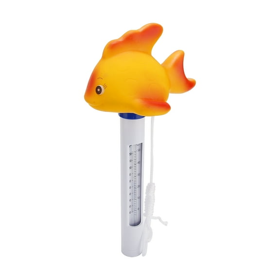 Watflow Swimming Floating Pool Thermometer, Pool Water Thermometer with String, Thermometer for Swimming Pool, Bath Water, Spas, Fish, 32-120