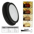 thumbnail image 6 of LED Flush Mount Light Fixture, 14 inches LED Ceiling Round Light, Dimmable 3000K Warm White Light, 20W Ceiling Lamp for Kitchen, Bedroom, Living Room, Entryway, Hallway, ORB Finished, 6 of 7