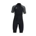 thumbnail image 1 of Traje de neopreno de 3mm para hombre Sunnimix corto Gris XXXL, 1 of 8