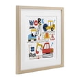 thumbnail image 2 of Stupell Industries Eclectic Work Zone Construction Essentials Birch Framed Print Under Glass, 16 x 16, by Creative Studio, 2 of 8