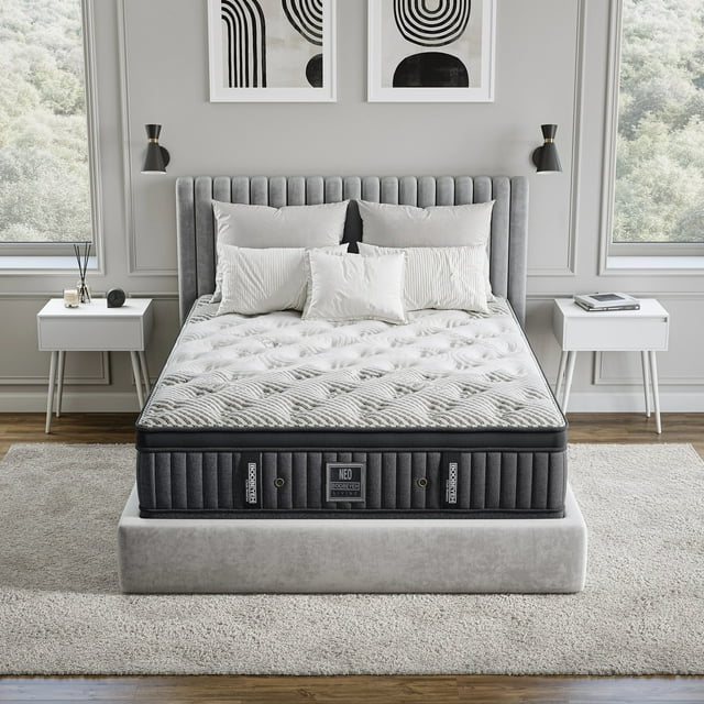 Matelas double Neo – Refroidissement Ultime et Soutien Adaptatif