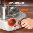 thumbnail image 4 of VEVOR Stainless Steel Shawarma Grill Machine Vertical Gyro Rotisserie Doner, 4 of 9