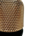 thumbnail image 3 of Bergamo Art 8 Inch Tall Decorative Handmade Glass Cylinder Flower Vase in Black, 3 of 4