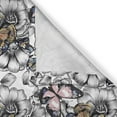 thumbnail image 4 of Ambesonne Butterfly Valance Pack of 2, Summer Season Animal, 54"X18", Pale Pink Orange Black, 4 of 5