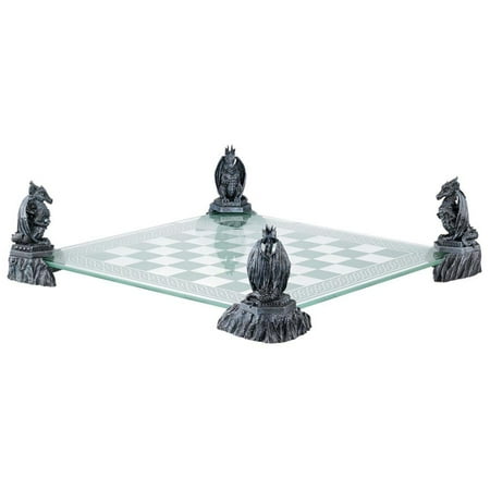 Design Toscano Dragons of the Realm Chess Board