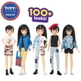thumbnail image 7 of Creatable W Orld Deluxe Character Kit Customizable Doll, Black Straight Hair, 7 of 7