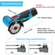 thumbnail image 4 of Mini amoladora eléctrica multifuncional de 19500 RPM para cortar, pulir baldosas de cerámica, madera, piedra y acero (azul, host), 4 of 5