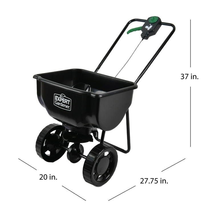✨️光加速装置✨️pbm HEALING Extended Free Shipping! Expert Gardener 66 lb Capacity Push Broadcast