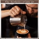 thumbnail image 3 of 4 Jarras para Espumar Leche, Jarras para Vaporizar Café Expreso, Vaporizadora de Leche de Acero Inoxidable de 12 Onzas, 3 of 5