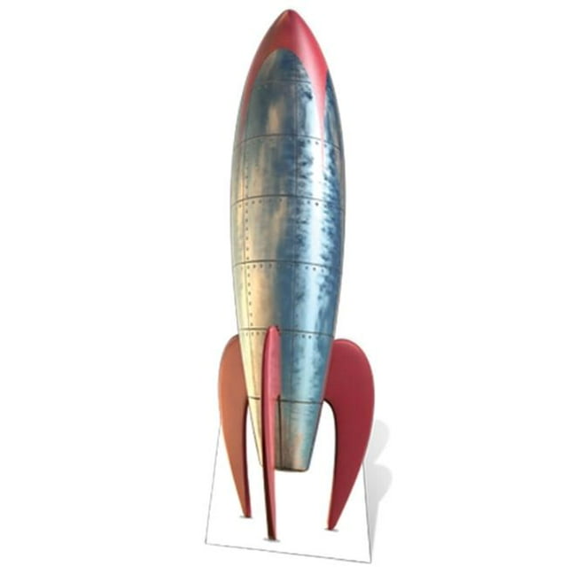 Star Cutouts SC142 Cut Out of Retro Rocket 1950s Style