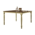 thumbnail image 4 of ACME Dylan Counter Height Table, Buttermilk & Oak, 4 of 4