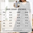 thumbnail image 5 of DreamFish Long Nightgowns for Women 3/4 Sleeve Sleepshirts Loungewear Pleated Casual Sleepwear Loose House Dress, 5 of 5
