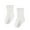 White, variant on WUANDIXFA Baby Boy Socks Cute Soft Newborn Baby Socks Boys and Girls Cotton Socks Double Needle Mid Calf Baby Baby Solid Color Newborn Socks,Grey,1-3 Years
