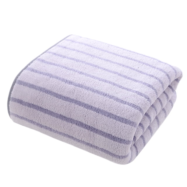 Lavado de la Cara de los Hombres, Toalla de Rayas de Lana Suave Absorbente de Agua No Revestimiento Baño Toalla de Lavado de la Cara, Lavado de la Cara Natural Engrosado para Hombres Y Mujeres, Azul 2