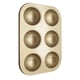 thumbnail image 1 of Toystoory Molde para magdalenas de 6 cavidades, bandeja para magdalenas, molde para magdalenas y Chocolate, molde para magdalenas, molde para Herramientas y accesorios para hornear oro Toystoory HA002382-01, 1 of 1