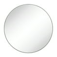 thumbnail image 3 of TEHOME Yolanta Brushed Nickel Round Mirror, 36 inches Diameter, Circle Wall for Bathroom, 3 of 6