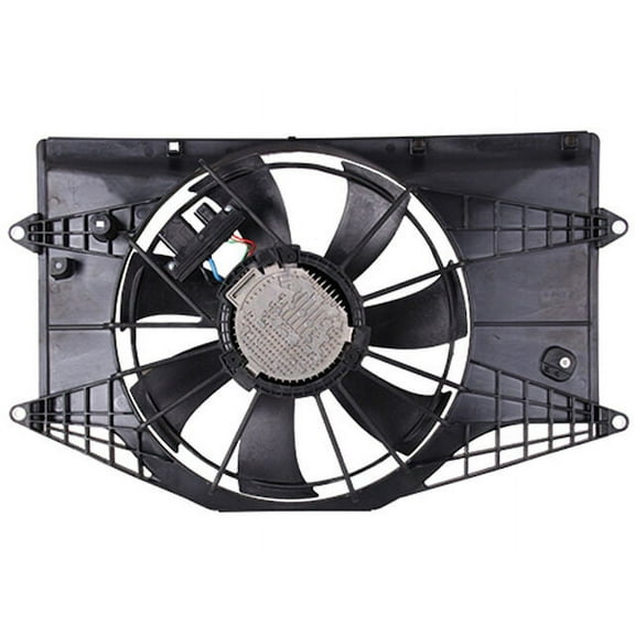 Radiator Fan Assembly - (with One Big Fan) - Compatible with 2016 - 2019 Honda Civic 1.5L Turbo 2017 2018