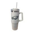 thumbnail image 3 of Termo de acero inoxidable Fartmex color blanco NFL Philadelphia Eagles 30 Oz, 3 of 3