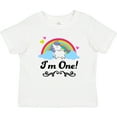 thumbnail image 3 of Inktastic 1st Birthday Unicorn Rainbow 1 Year Old Party Girls Baby T-Shirt, 3 of 5