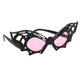 thumbnail image 1 of - de Sol para Mujer, Color Negro SM SunniMix traje de gafas de sol novedoso, 1 of 6