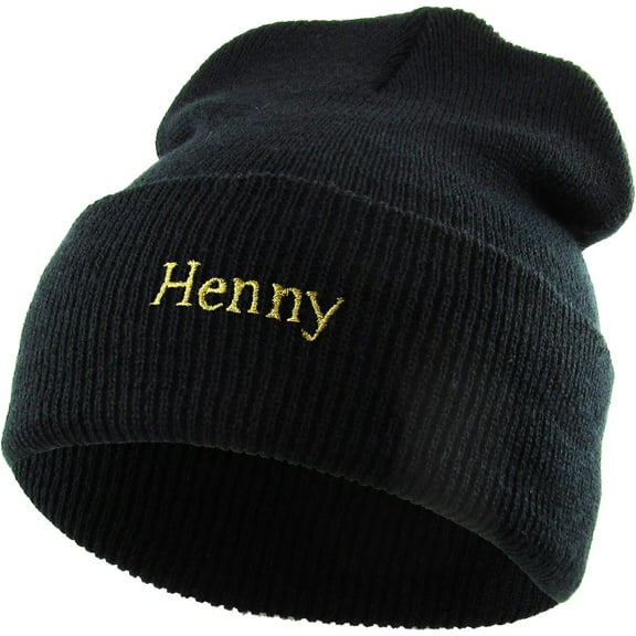 Henny Embroidered Beanie