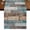 Mist Blue Off White Light Brown, variant on Vintage Hot Air Balloon Short Table Runner 36 Inches Long,Modern Balloon Floating Cotton Linen Table Runners Dresser Scarves,Fabric Tabletop Scarf Furniture Cover for Home Dinner Party Decor 13"x36"