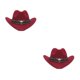 thumbnail image 1 of Jumpingount Elegante sombrero de ala ancha para hombre transpirable y ligero para protección solar Western Outback Cowboy Hat Type5 NO5, 1 of 6