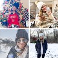 thumbnail image 6 of FURTALK Womens Winter Knitted Beanie Hat with Faux Fur Pom Warm Knit Skull Cap Beanie for Women, 6 of 6