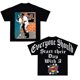 thumbnail image 1 of Camiseta holgada de manga corta para hombre y mujer, camiseta informal holgada de talla grande con calavera de estilo oscuro de calle americana, estilo de pareja 3D Y2k, 1 of 5