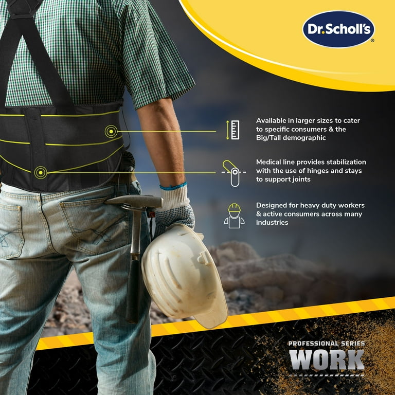 Dr scholl's back brace discount