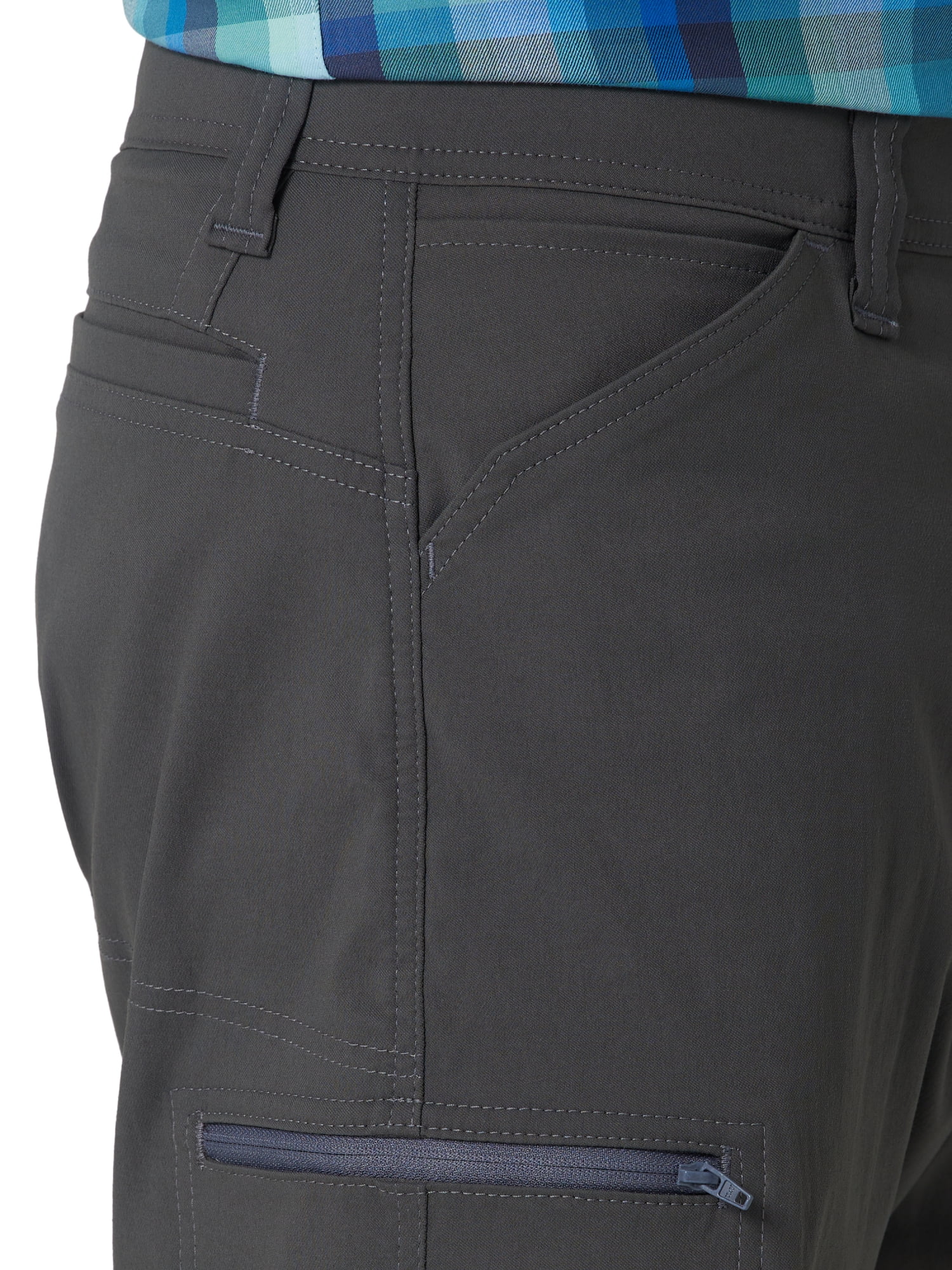 Wrangler Men's & Big Men's Performance Zip Cargo Shorts with UPF 50, Sizes 30-48