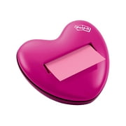 Post-it Pop-up Notes Heart Notes Dispenser for 3 x 3 Pop-up Notes, Pink