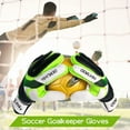 thumbnail image 7 of OEMLINKS Latex Soccer Goalkeeper Gloves Superior Grip Football Goalie Gloves for Adult Players, 7 of 7
