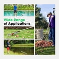 thumbnail image 3 of VIVOSUN 36" Landscape Rake, Aluminum Floating Rake with 8.5 FT Long Handle, Long Rope, All-Purpose Metal Floating Lake Rake, Multifunctional Foldable Weed Rake for Loosening Soil, Lawn Care and Lake, 3 of 7