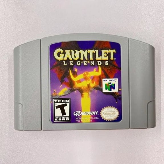 GAUNTLET LEGENDS - N64 Game Cartridge (US Version)