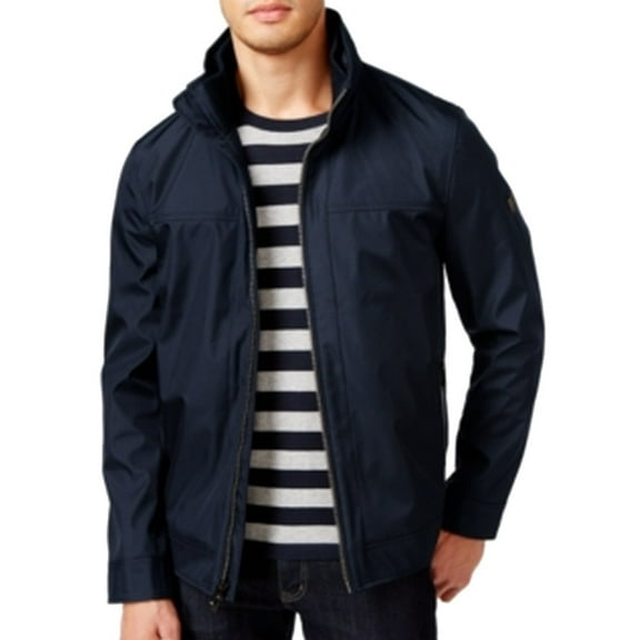 Calvin Klein NEW Blue Mens Size 3XT Water-Resistant Windbreaker Jacket