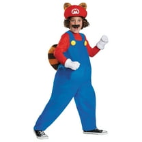 Disguise Boys' Super Mario Bros. Raccoon Mario Costume - 7-8