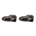 thumbnail image 3 of QualitChoice Home Living Room Bedroom Shaggy Floor Carpet Mat Soft Non- for slip Area Rugs deep gray 2Set, 3 of 6