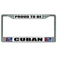 thumbnail image 1 of Cadre de Plaque d'Immatriculation Cubain Chrome Fier d'Tre, 1 of 1