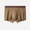 (New12)Brown, variant on Men's Striped Boxer Briefs Fashion High Elastic Soft Breathable Underwear Classic Fit Stretchy Trunks with Support Pouch for Daily Wear