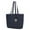 Navy, variant on MKF Collection Rowan Woven Vegan Leather Women's Tote Bag, Stylish Shopper Purse Handbag by Mia K - Charcoal Gray