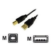 Cables Unlimited - USB cable - USB (M) to USB Type B (M) - USB 2.0 - 6.6 ft - black